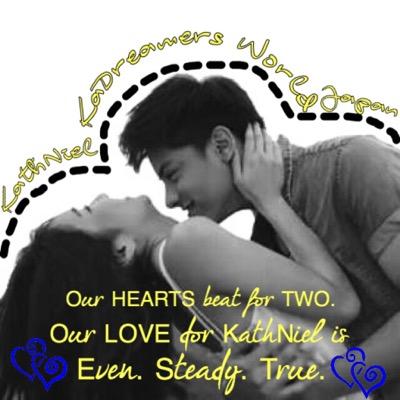KathNiel KaDreamers World JAPAN Chapter — Our HEARTS beat for TWO. Our LOVE for KATHNIEL is EVEN, STEADY, and TRUE. (10-09-12) ❤️
