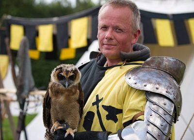 Reenactment Knight Sir Smith from Denmark. Meet me at Medieval markets in Denmark. Also follow me at FB Ridder Smith.