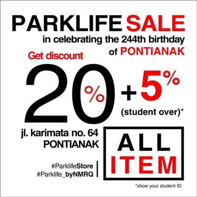 Clothes - Merchandise - Cd's - Good || Jl. Karimata No. 64 Pontianak || Cp : 089694153658 || Ig : @parklifestore