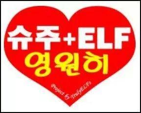 [슈주 + ELF = LOVE 영원히] We may be small but our LOVE is BIG for SJ