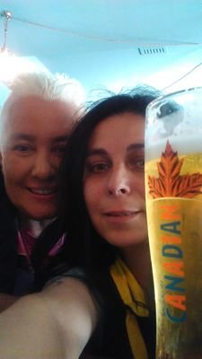 lizmangan40's profile picture. Me and my wifey, nearly 25 years together.