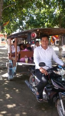 CambodiaTuk's profile picture. Welcome to Cambodia!  My name is Sang Hai and I would like to show you my beautiful country! Please contact me for reliable tuk tuk. I will come pick you up!