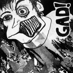 GAD! is a zine that covers punk/indie/outsider music, film, literature, art, etc. est. 2013.