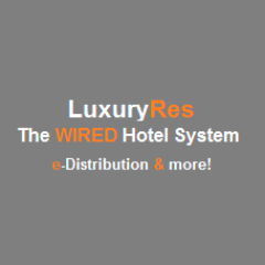 LuxuryRes's profile picture. The LuxuryRes “WIRED” Hotel system connects all eDistribution Services together in a cohesive, revenue-generating system, under one roof.
