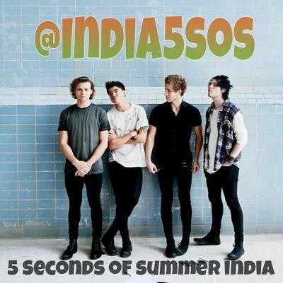 Supporting this band called 5 Seconds Of Summer from India! New album Sounds Good Feels Good out now.
0/4 bc we suck bye. Xx.