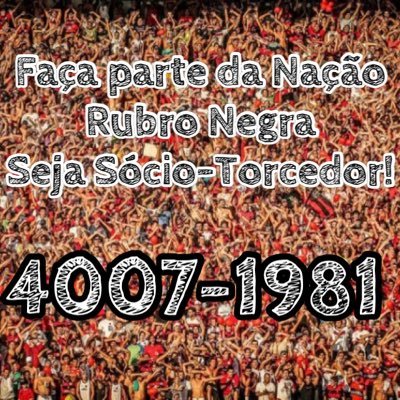 Movimento popular idealizado por torcedores voluntários que querem alavancar o programa Sócio-Torcedor do Flamengo 4007-1981 https://t.co/NZRFXLonbb