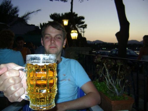 Left-handed, colourblind, university dropout. A real catch.