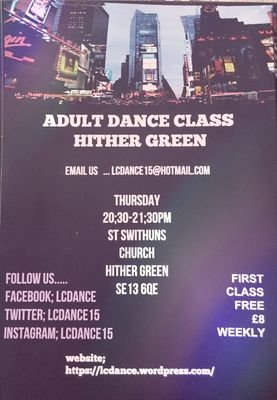 LCDance15's profile picture. Professional dancers and teachers bringing  fun new dance classes to adults and children in hither green. Learning all styles of dance keeping fit having fun