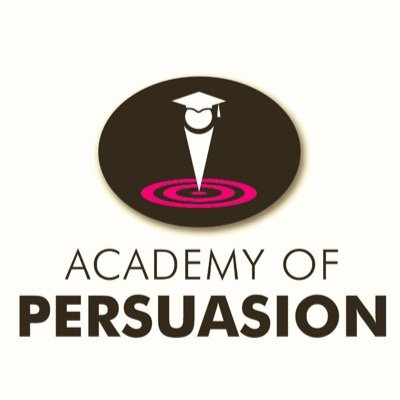 persuadeachieve's profile picture. The official twitter account of the Academy of Persuasion. Follow author of The Equation of Persuasion: @JulietHuck 323-477-4600