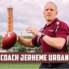 Head Football Coach and alum of @TUFootballTX 
9 yr NFL WR 2 x NFC Champion 
instagram: CoachUrban 
These views are my own