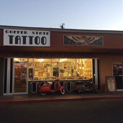 Custom and classic tattooing by Alex Empty, Avie Legaspi, Jake Imler, and Mike Claypool. Located in the heart of Phoenix, AZ