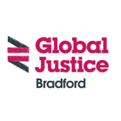 The twitter account for Global Justice Bradford