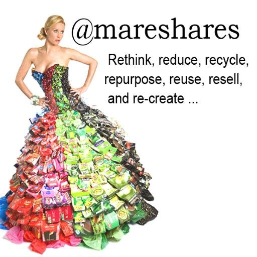 Rethink, reduce, recycle, reuse, redistribute ... join the #sustainability ranks - making a better world, one RE-do/love at a time! #SustainableFashion