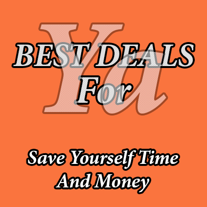 Our goal is to search and find the best deals in the market so you could save money and time :)