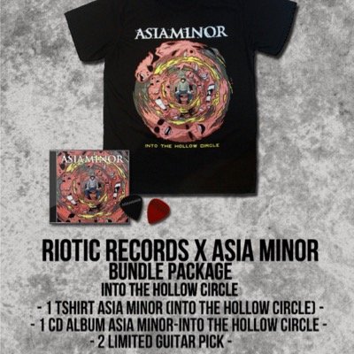 OUTNOW! our 2nd album Into The Hollow Circle contact&booking: @ajiaminor / 52897F9F / 082128120786 instagram : asiaminorhc