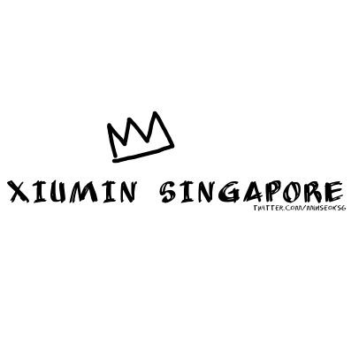 ONLY FOR KIM MINSEOK ; 1ST EXO'S 시우민️ SINGAPORE FANBASE • EXO秀珉新加坡站 • SINCE 130913