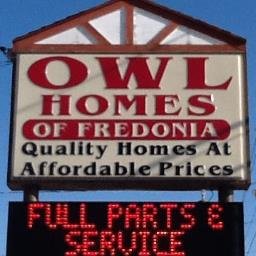 OwlofFredonia's profile picture. Established 48 years ago, Owl Homes is one of the largest sources for Manufactured and Modular homes in this area.