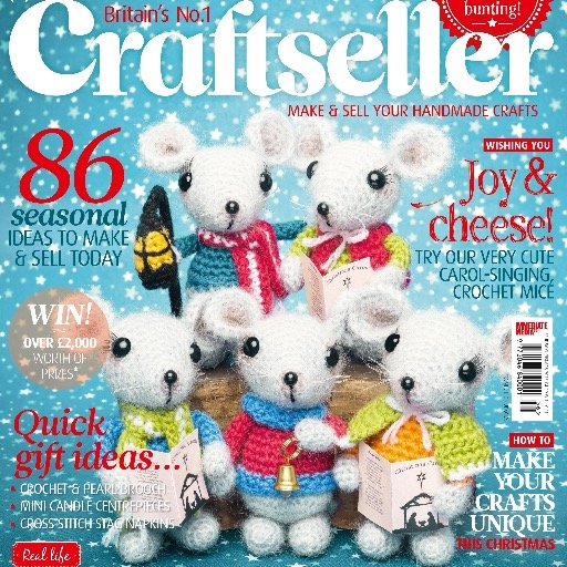 The No.1 magazine for crafters who make and sell their products, packed with copyright-free projects, advice & inspiration! We're on Facebook & Pinterest too!