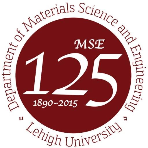 Department of Materials Science and Engineering, Rossin College of Engineering & Applied Science, Lehigh University