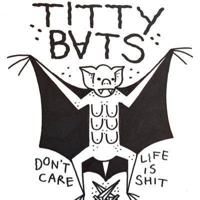 I draw bats with boobs.