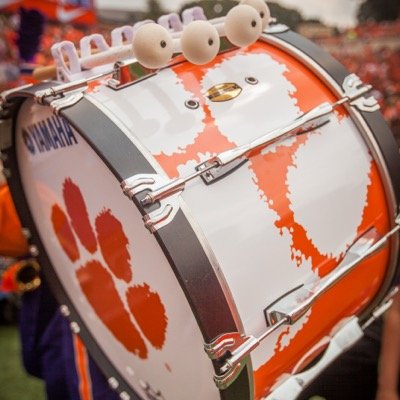 The official twitter of the Clemson University Drumline