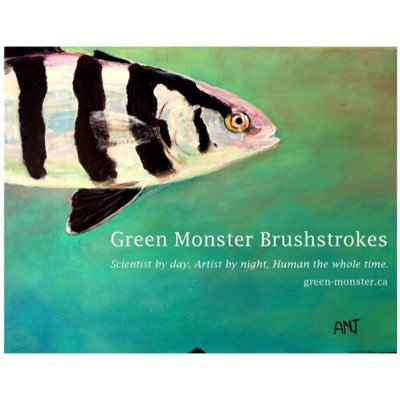 GreenMonsterBrushstrokes PhD 🎨 🔬🛌さんのプロフィール画像