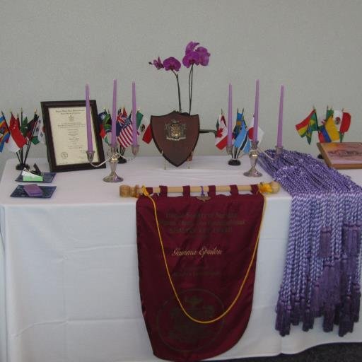 Northeastern's Gamma Epsilon Chapter of the Sigma Theta Tau International Nursing Honor Society.