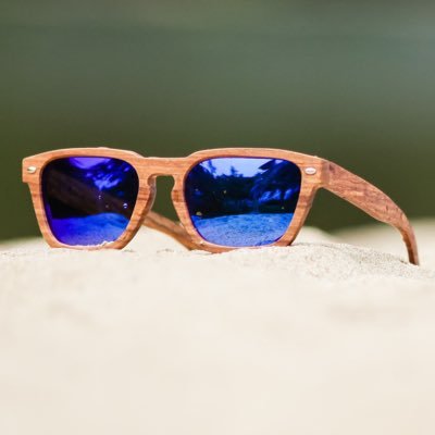 Wooden Sunglasses. Mad Coconuts, Inc. Oahu, Hawaii. Surfing, snorkeling, scuba, beach life. ☀️