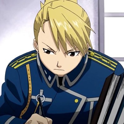 I'm Riza Hawkeye lieutenant to Roy Mustang who is also known as lazy as the day is long. I'm an officer in the military and not a state alchemist. Not an rp.