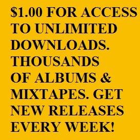 The largest digital library of albums & mixtapes. Get unlimited access and downloads for ONLY $1.00. New releases are uploaded weekly. https://t.co/zzaL3kzDeC