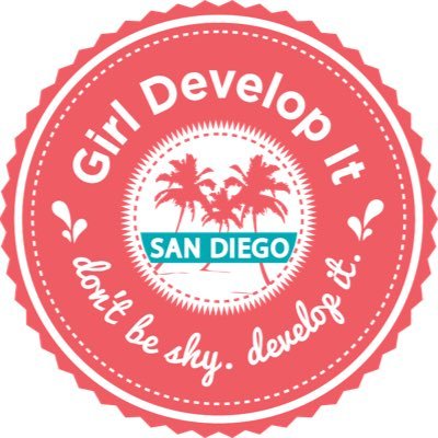 Girl Develop It - San Diego. Learn programming and web development with other women in San Diego! Affordable & accessible programs for women (18+).