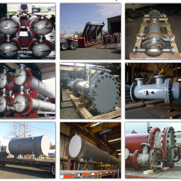 Shell and tube heat exchanger designers & fabricators, as well as direct replacement and duplicate heat exchangers.