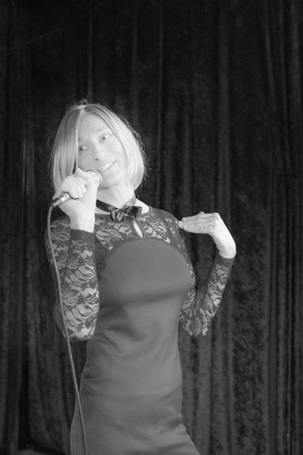 I'm in the gutter, but it's a sophisticated gutter. Cross dresser, stand-up comic, and amateur philosopher in California.