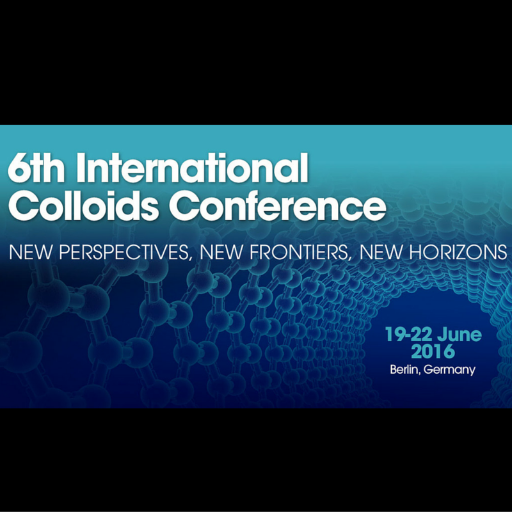 6th International Colloids Conference: New Perspectives. New Frontiers. New Horizons | 19-22 June 2016