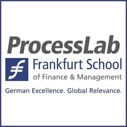 ProcessLab's profile picture. ProcessLab is a research center of @FrankfurtSchool of Finance & Management dealing with the development, design and control of business processes