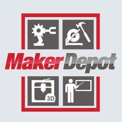 Official Twitter of Maker Depot, a #makerspace that teaches people of all ages! We offer classes in #3D design & print, robotics, woodworking, circuits & more!