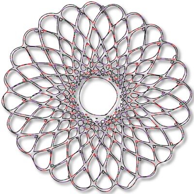 The art of multi-metric breathing in real life. -------Come enjoy the live experience!-------E-mail: contact@NaturalSpirography.com