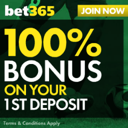 Open an account with bet365 today and receive up to £200 with their 100% deposit bonus!

Claim yours at 
https://t.co/IXSUhWzNBI