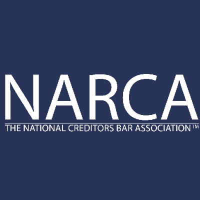 NARCA – The National Creditors Bar Association™ is a nationwide trade association of over 550 creditors rights law firms and in-house counsel of creditors.