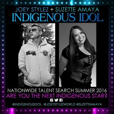 @JoeyStylezWorld @SuzetteAmaya #Nationwide #TalentSearch #IndigenousIdol Bookings: indigenousidol@gmail.com