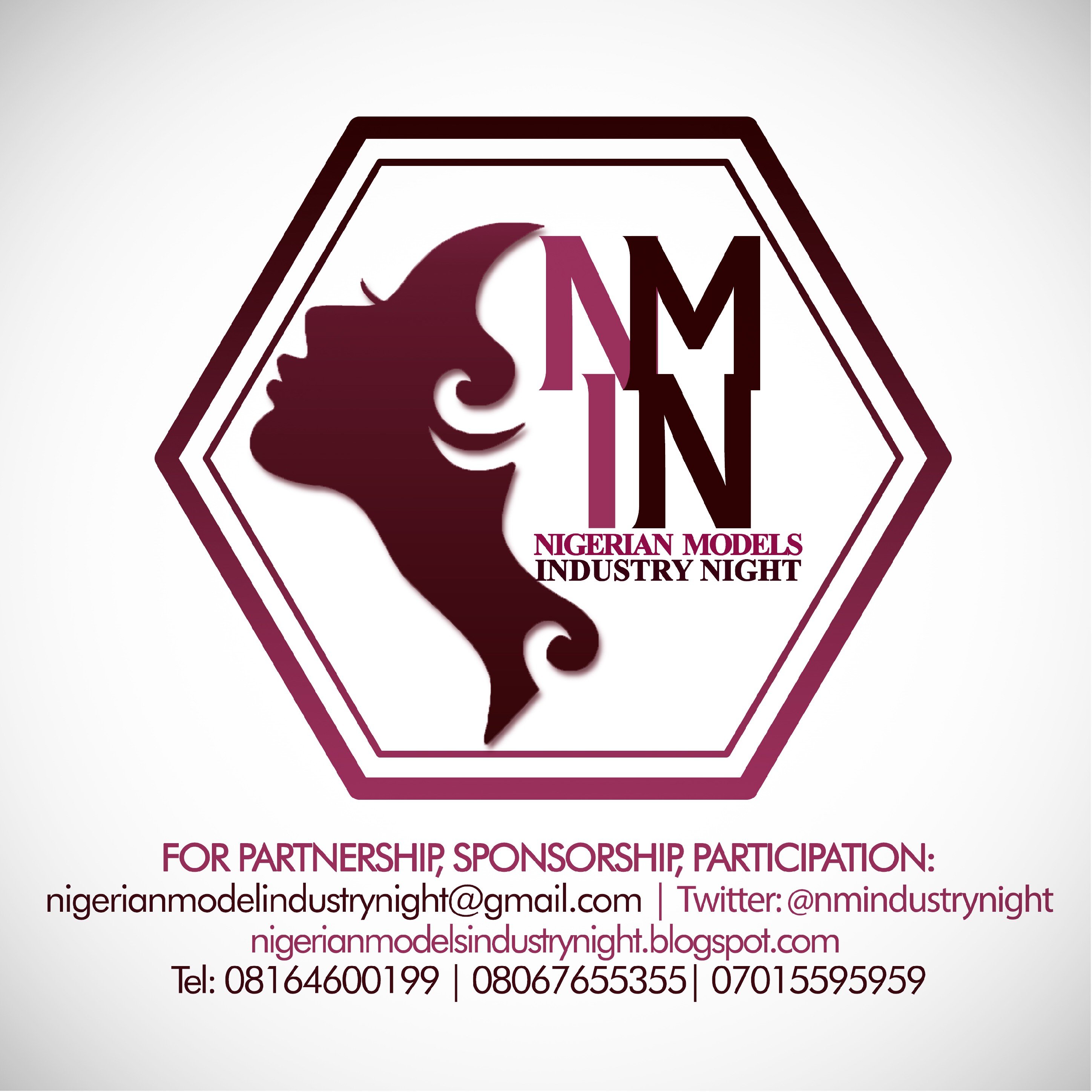 NmindustryNight's profile picture. Nigerian Models industrynite is a promotional monthly event,setup for all up&coming models and  stakeholders in nigeria. nigerianmodelsindustrynight@gmail.com