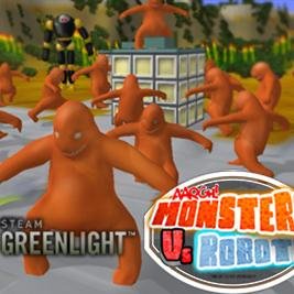 Monsteca's profile picture. Monsteca is a 3D action/strategy/puzzle/building game set in the land of Monsteca. Can the docile Stompies save Monsteca from the invading robots?