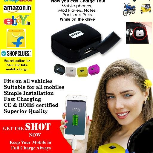 magspearldigi's profile picture. SHOT,The most convenient and stylish bike charger...is now available
