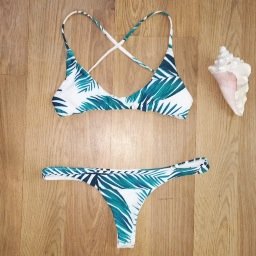 sports bra like swim top