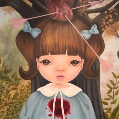 Artist working in the genre of Lowbrow art. Finding the pretty in the ugly. The push and pull. Repulsion and attraction. Mother, art educator.