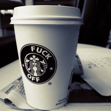 fuck you and your soy caramel 3 shot mocha no whip no milk extra foam crappuccino