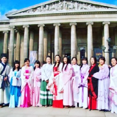 U.K. Han culture association. we have already found 7 years and held more than 100 events in the UK.the aim is to promote traditional Chinese culture.