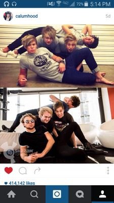In the 5sos fam and a directioner. I Also love sleep, food, pandas, And penguins