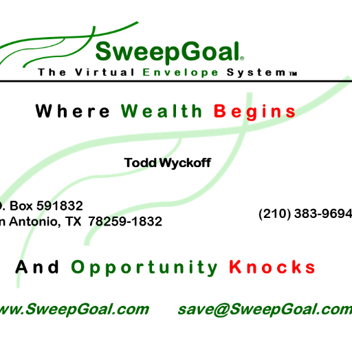 The Virtual Envelope System. Where Wealth Begins And Opportunity Knocks!