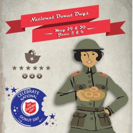 During WWII, donuts had been used in propaganda in the United States of America.